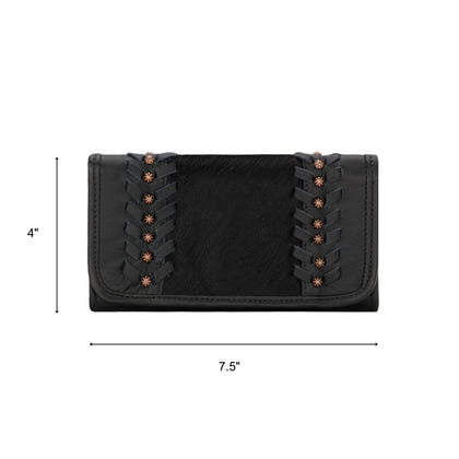 American West Cow Town Tri-Fold Wallet