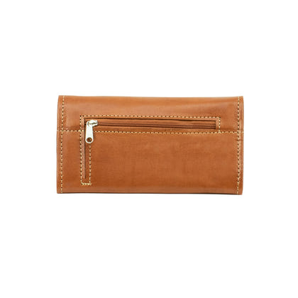 American West Tribal Weave Ladies Tri-Fold Wallet
