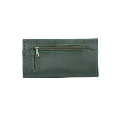 American West Tribal Weave Ladies Tri-Fold Wallet