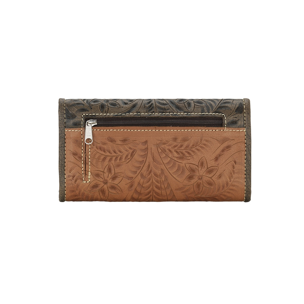 American West Desert Wildflower Tri-Fold Wallet