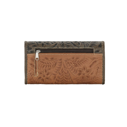 American West Desert Wildflower Tri-Fold Wallet