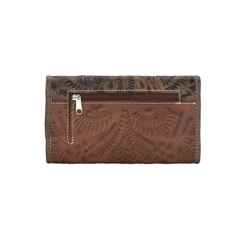 American West Desert Wildflower Tri-Fold Wallet