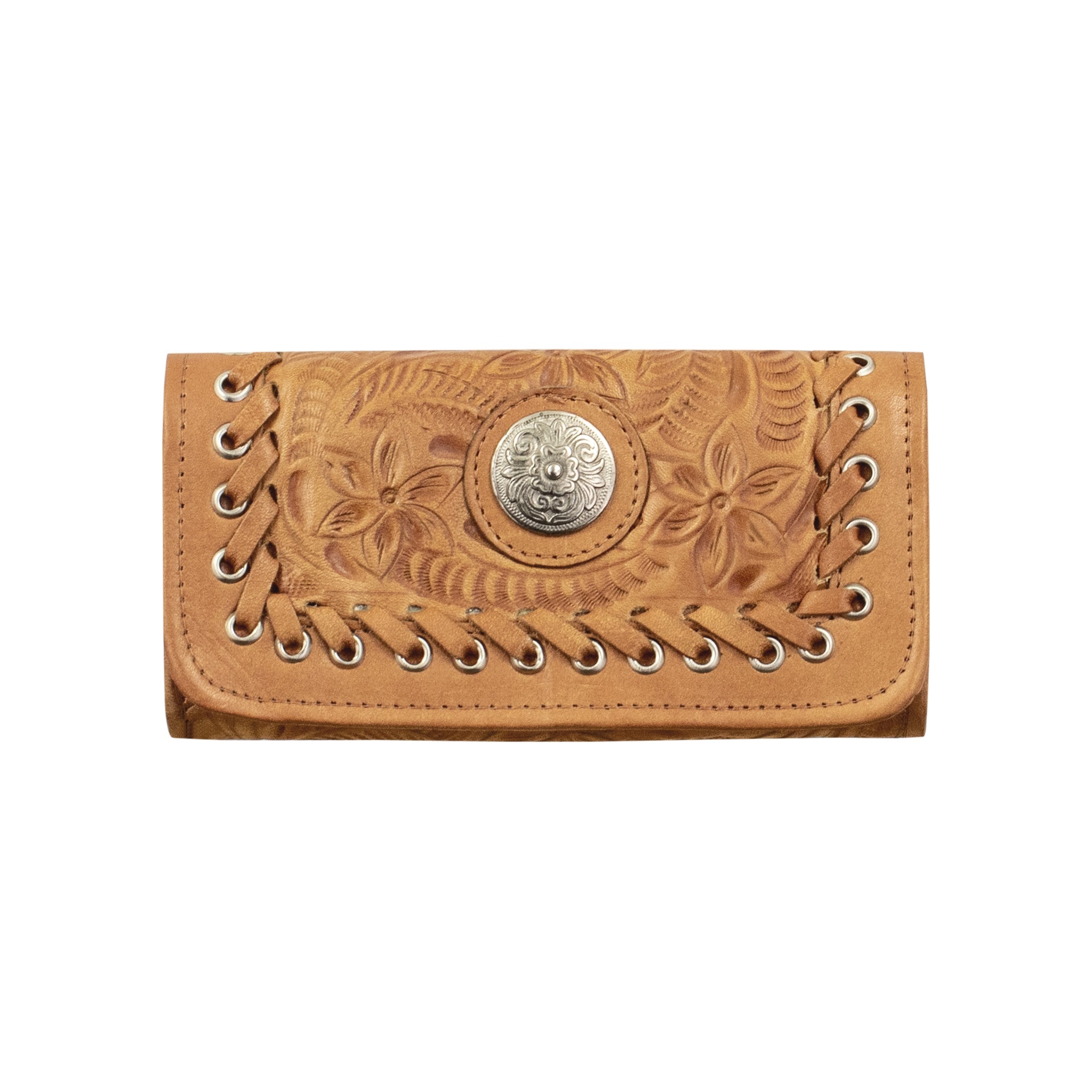 American West Harvest Moon Tri-Fold Wallet
