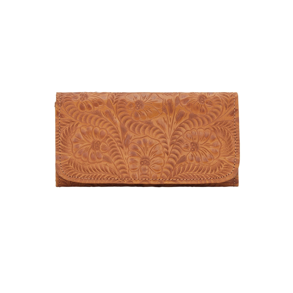American West Ladies Tri-Fold Wallet
