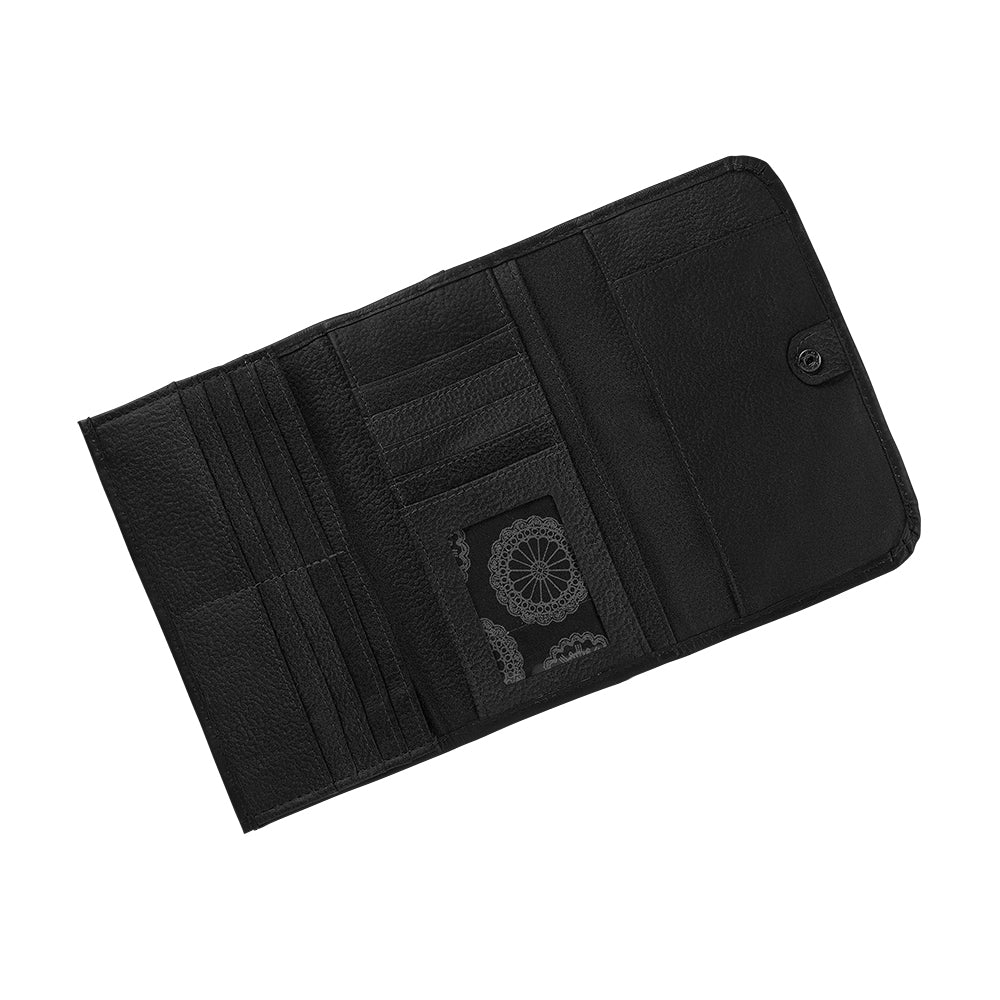American West Ladies Tri-Fold Wallet
