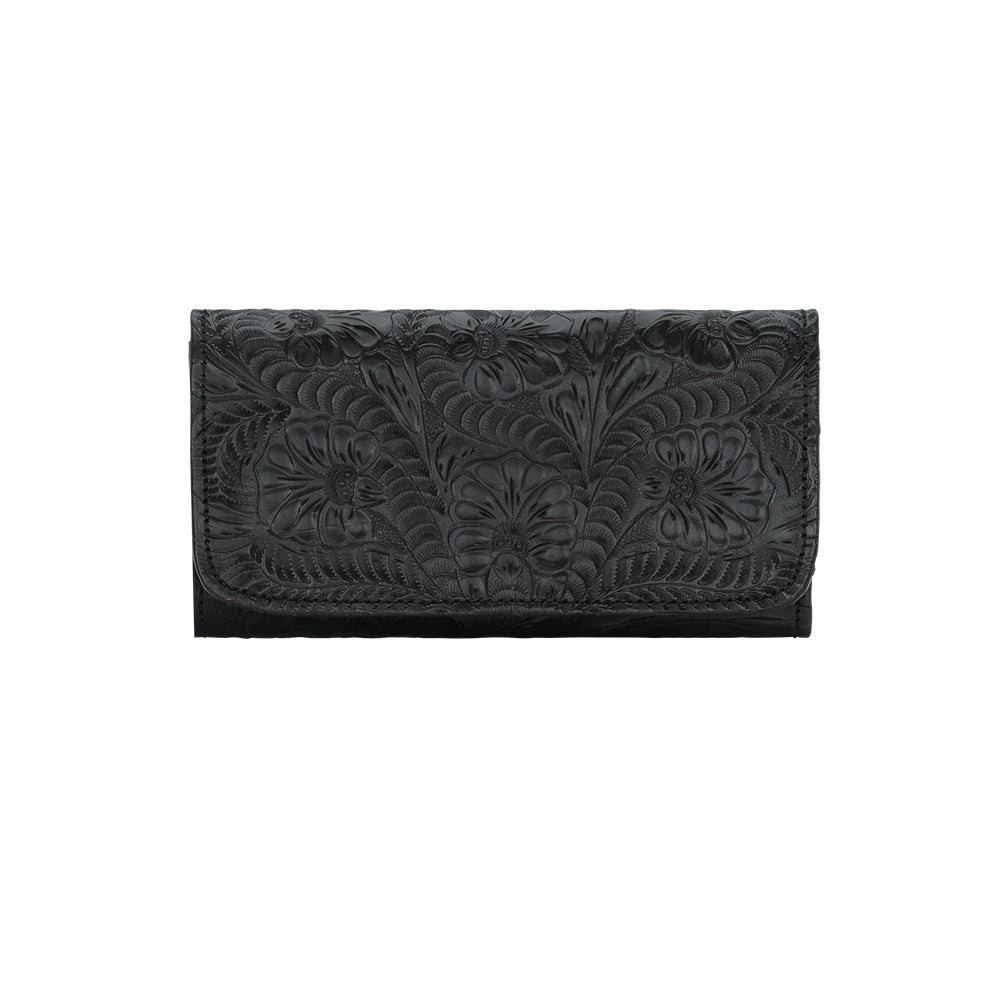 American West Ladies Tri-Fold Wallet