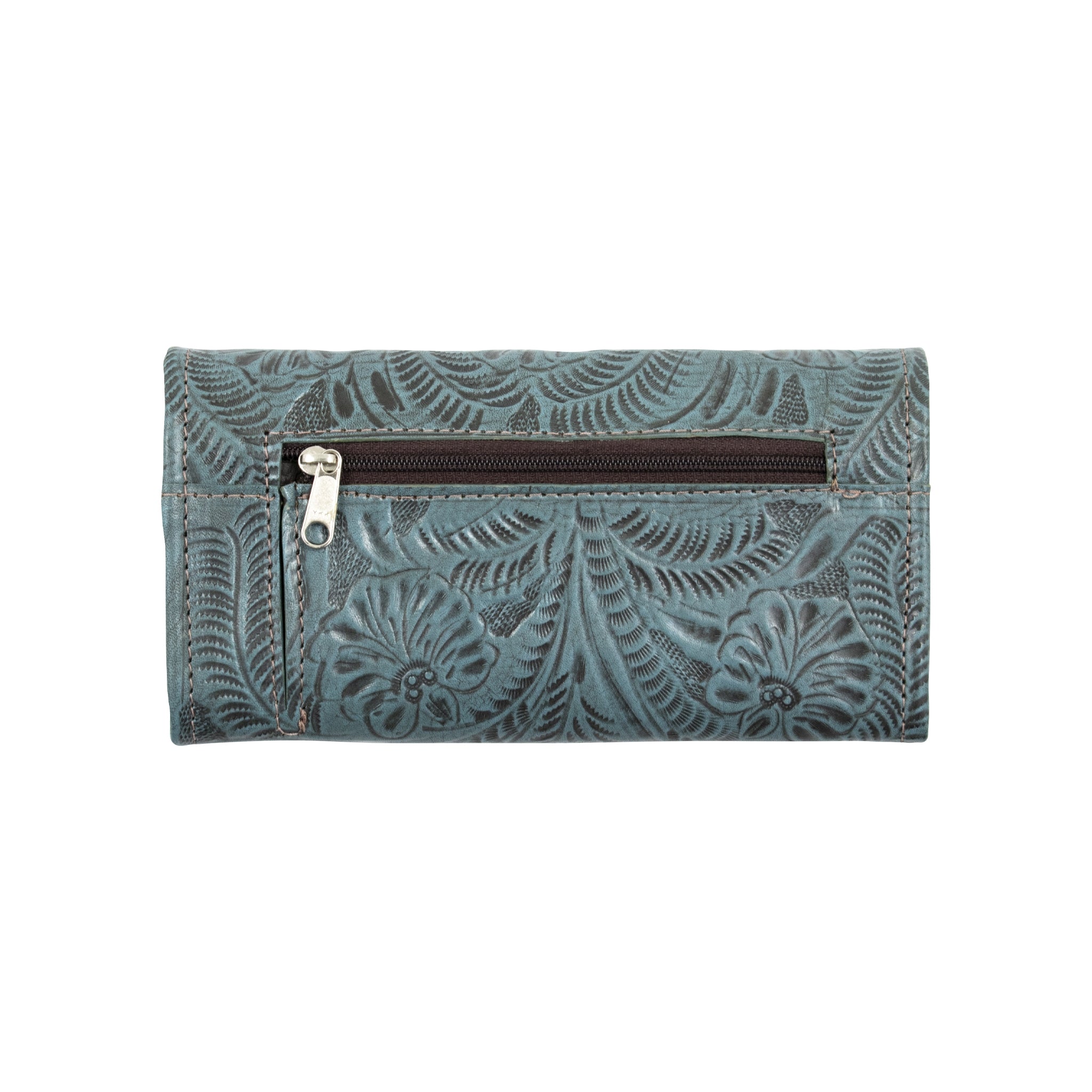 American West Ladies Tri-Fold Wallet