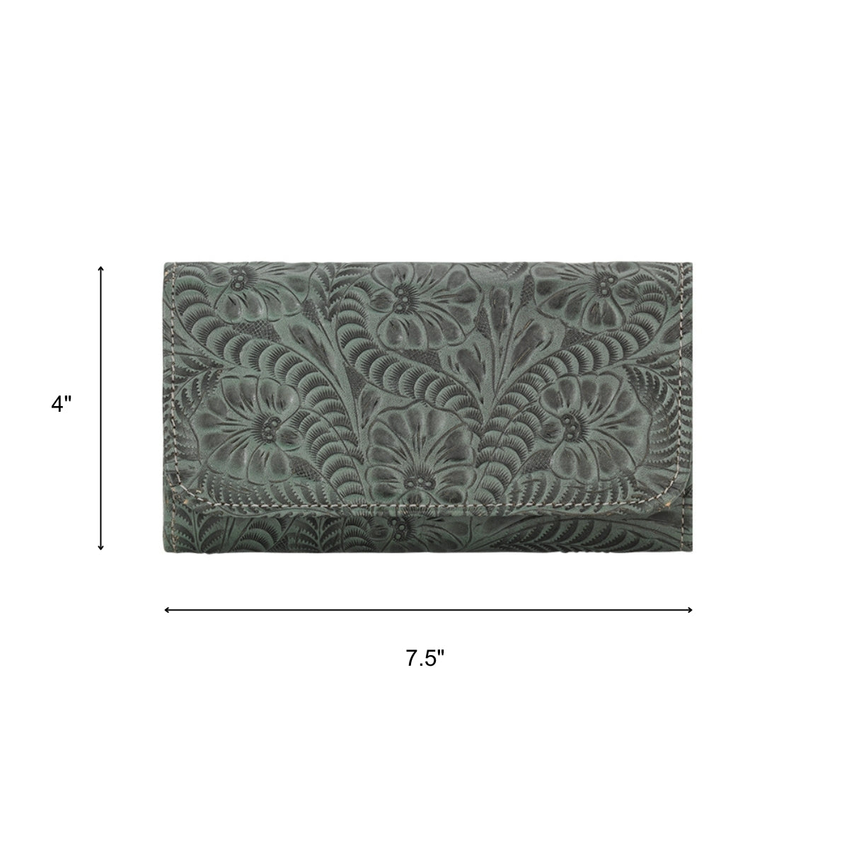American West Ladies Tri-Fold Wallet