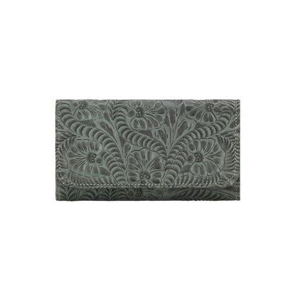 American West Ladies Tri-Fold Wallet