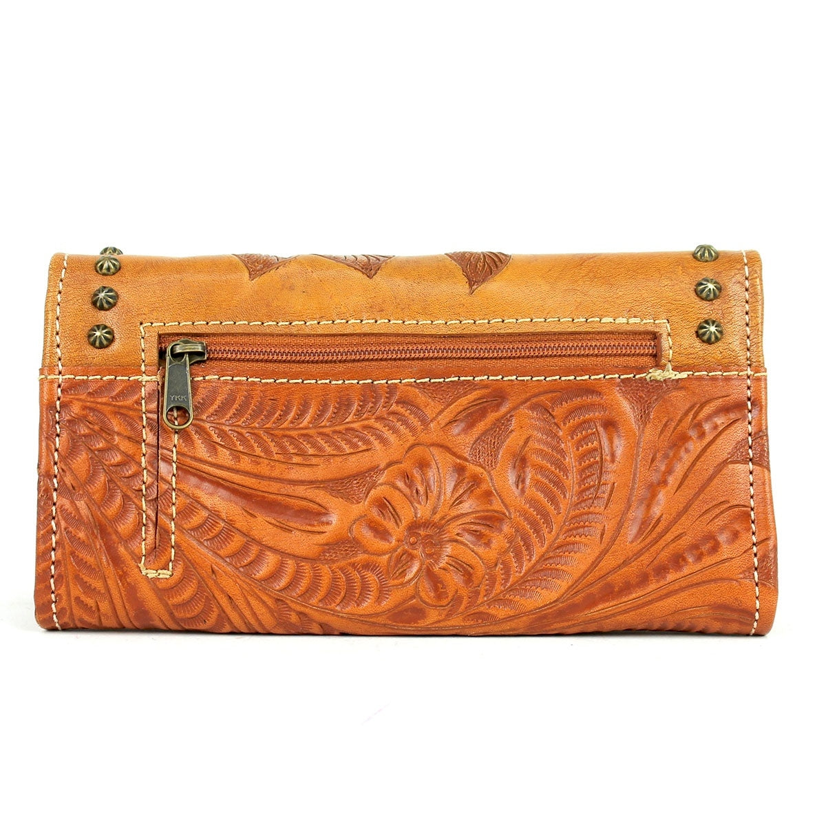 American West Texas Rose Tri-Fold Wallet