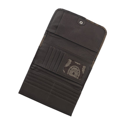 American West Annie's Secret Ladies Tri-Fold Wallet
