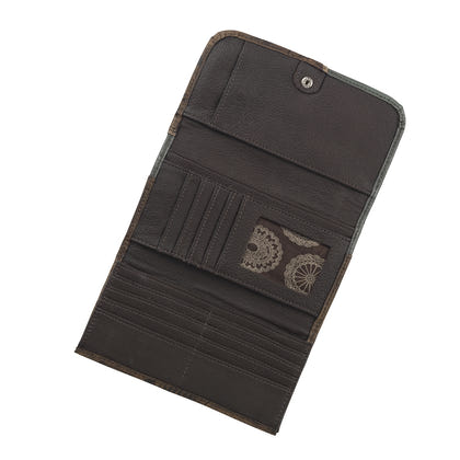 American West Annie's Secret Ladies Tri-Fold Wallet