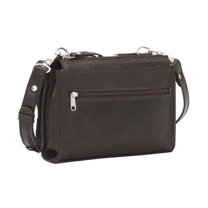 American West Cowtown Texas Two-Step Crossbody Bag/Wallet