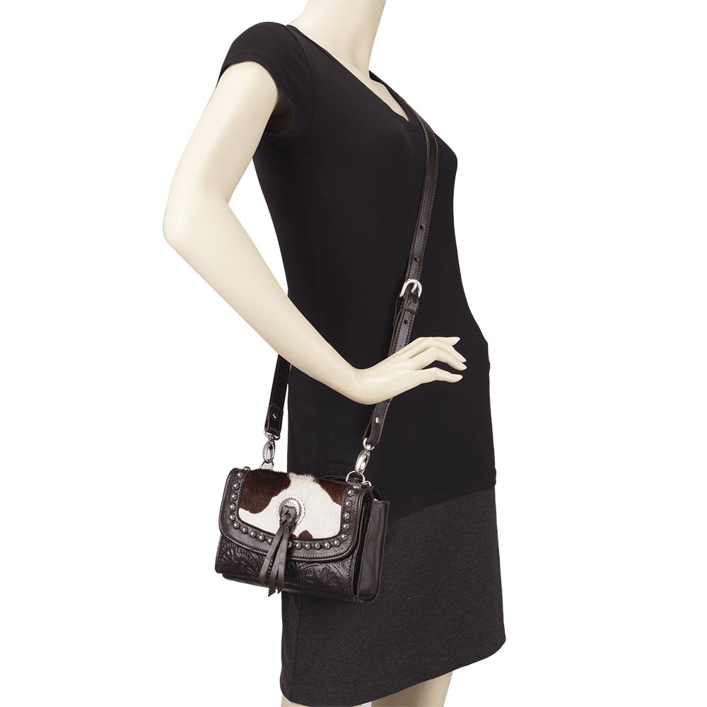 American West Cowtown Texas Two-Step Crossbody Bag/Wallet