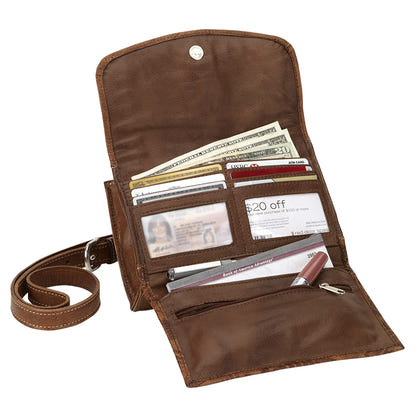 American West Tribal Weave Crossbody Bag/Wallet