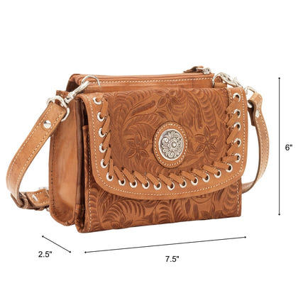 American West Harvest Moon Small Crossbody Bag/Wallet