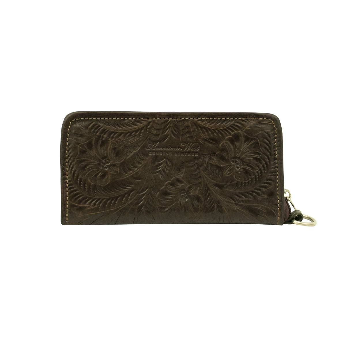 American West Saddle Ridge Ladies Zip Around Wallet