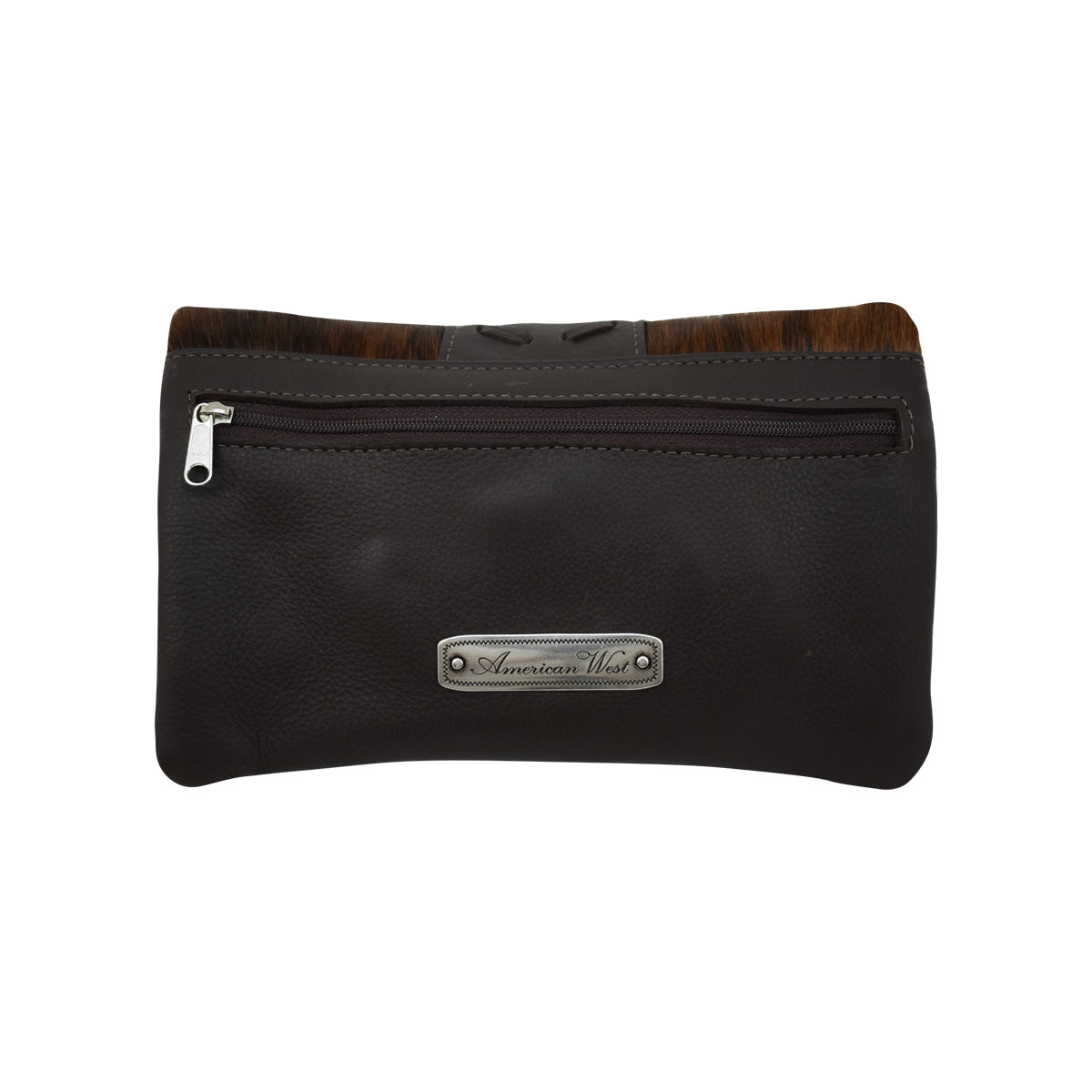 American West Grab and Go Crossbody Foldover Wallet/Crossbody
