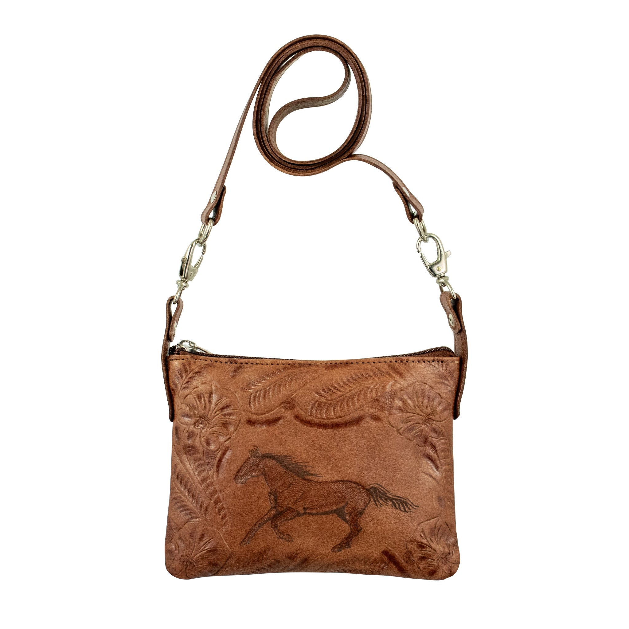 American West Hitchin' Post Crossbody/Hip Bag with Detachable Strap