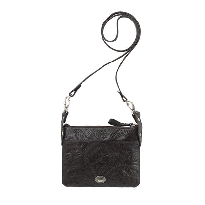 American West Trail Rider Crossbody/Hip Bag with Detachable Stap