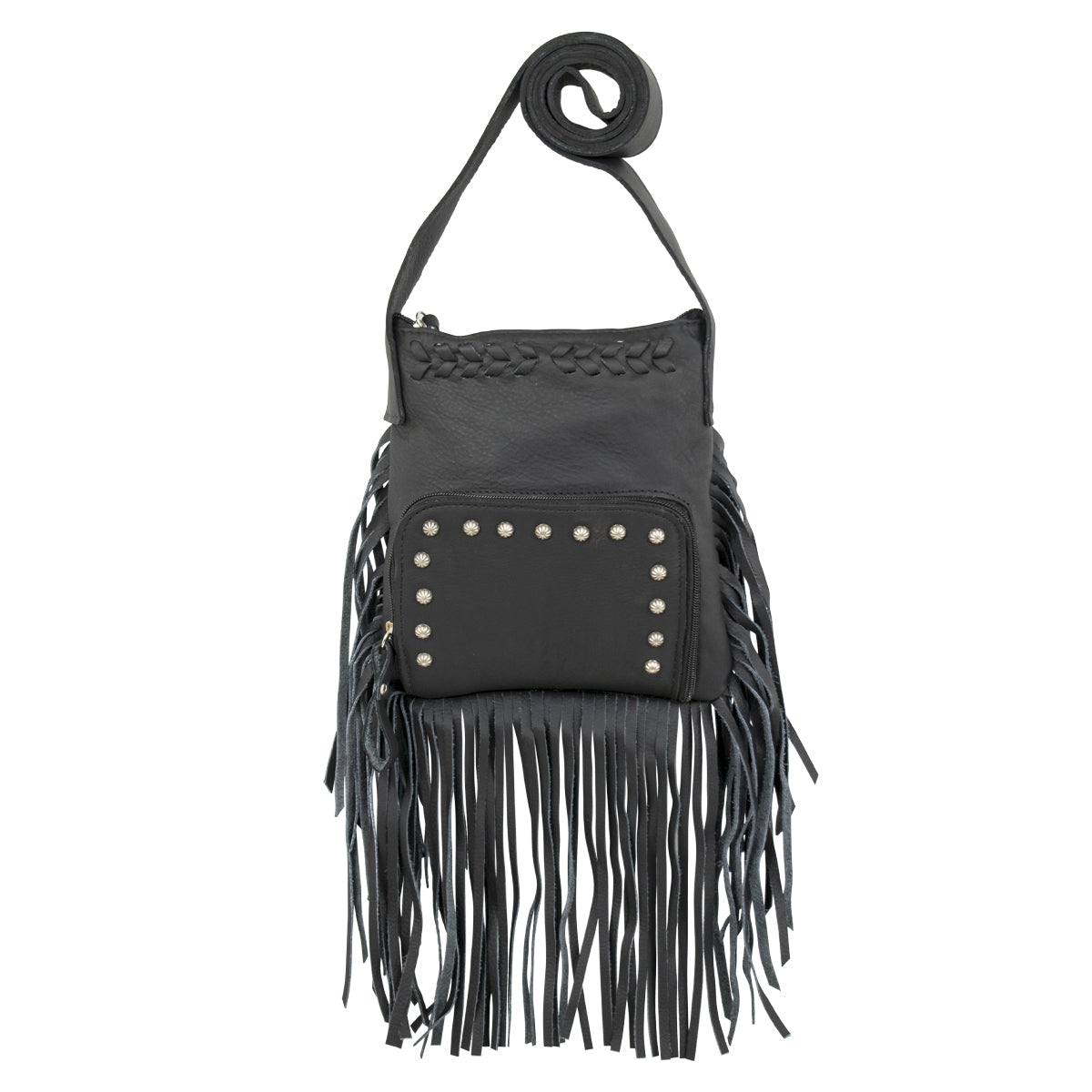 American West Fringed Cowgirl Crossbody with Fringe