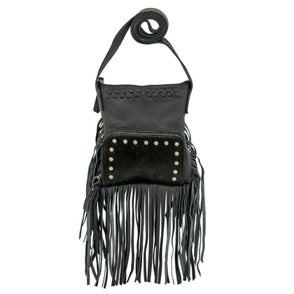 American West Fringed Cowgirl Crossbody with Fringe