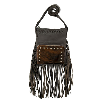 American West Fringed Cowgirl Crossbody with Fringe
