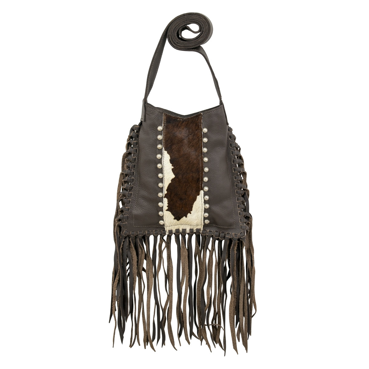 American West Fringed Cowgirl Crossbody with Fringe
