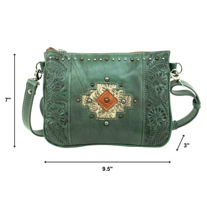 American West Navajo Soul Multi-Compartment Crossbody