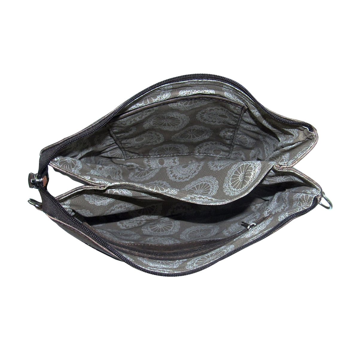 American West Texas Rose Multi-Compartment Crossbody