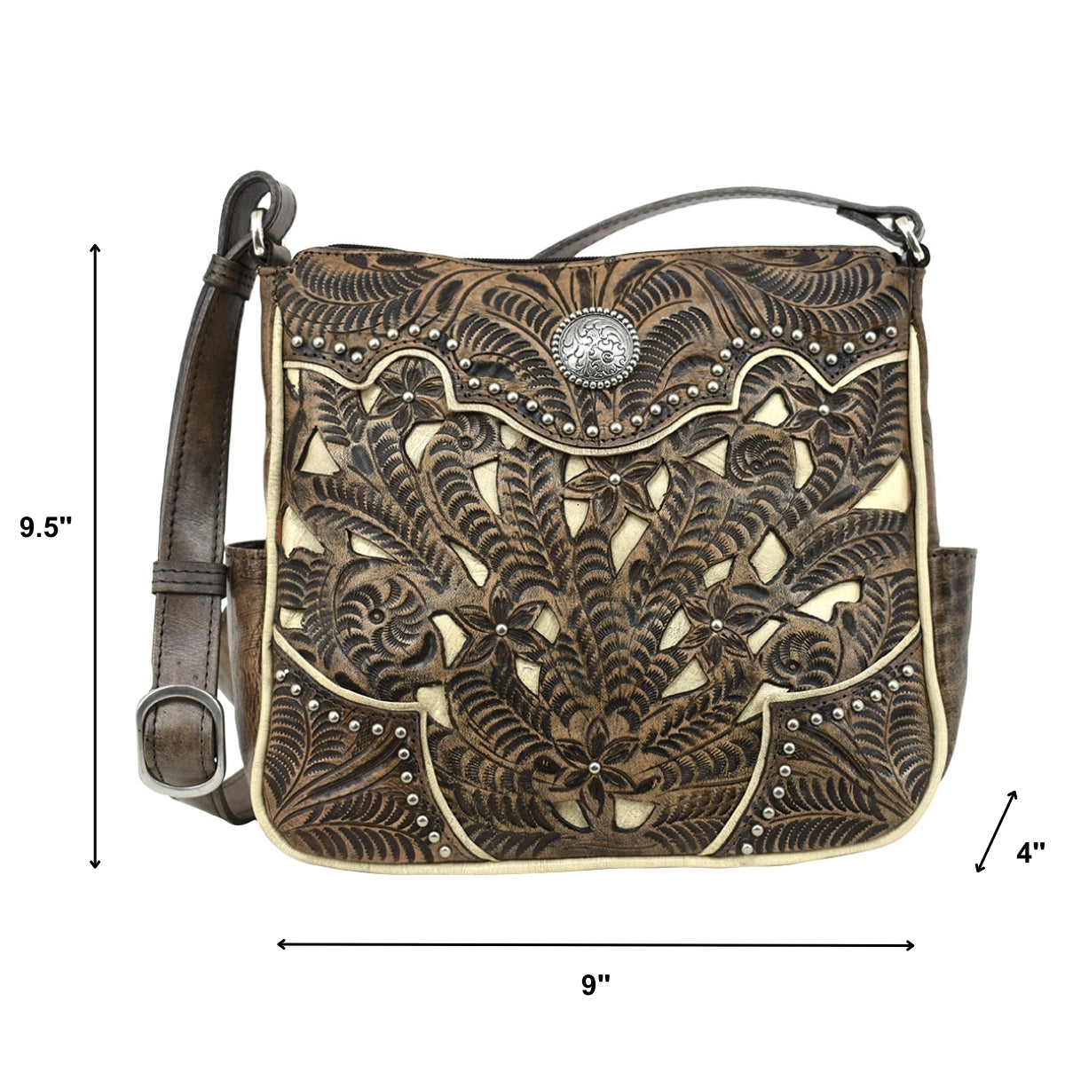American West Hill Country Messenger Bag