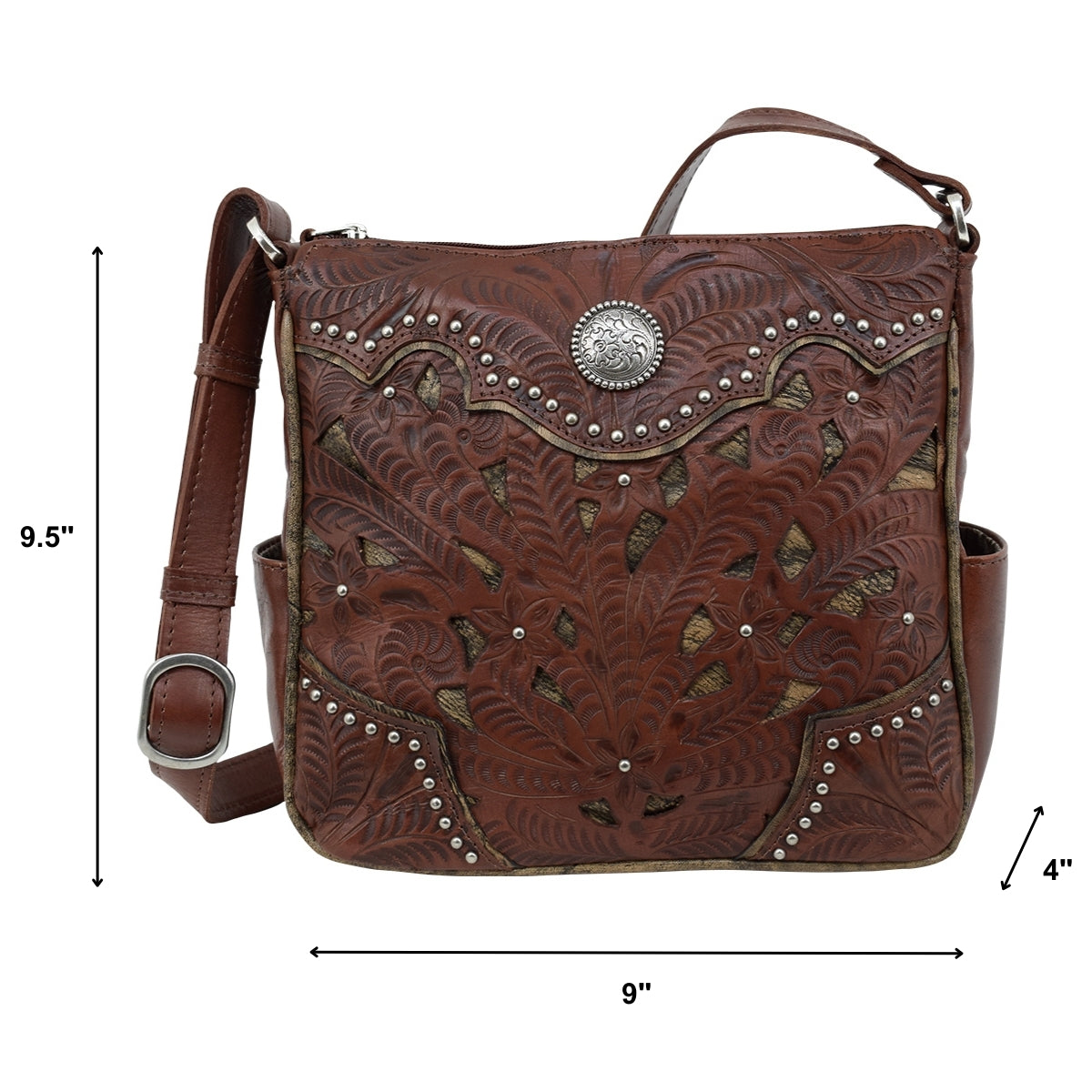 American West Hill Country Messenger Bag