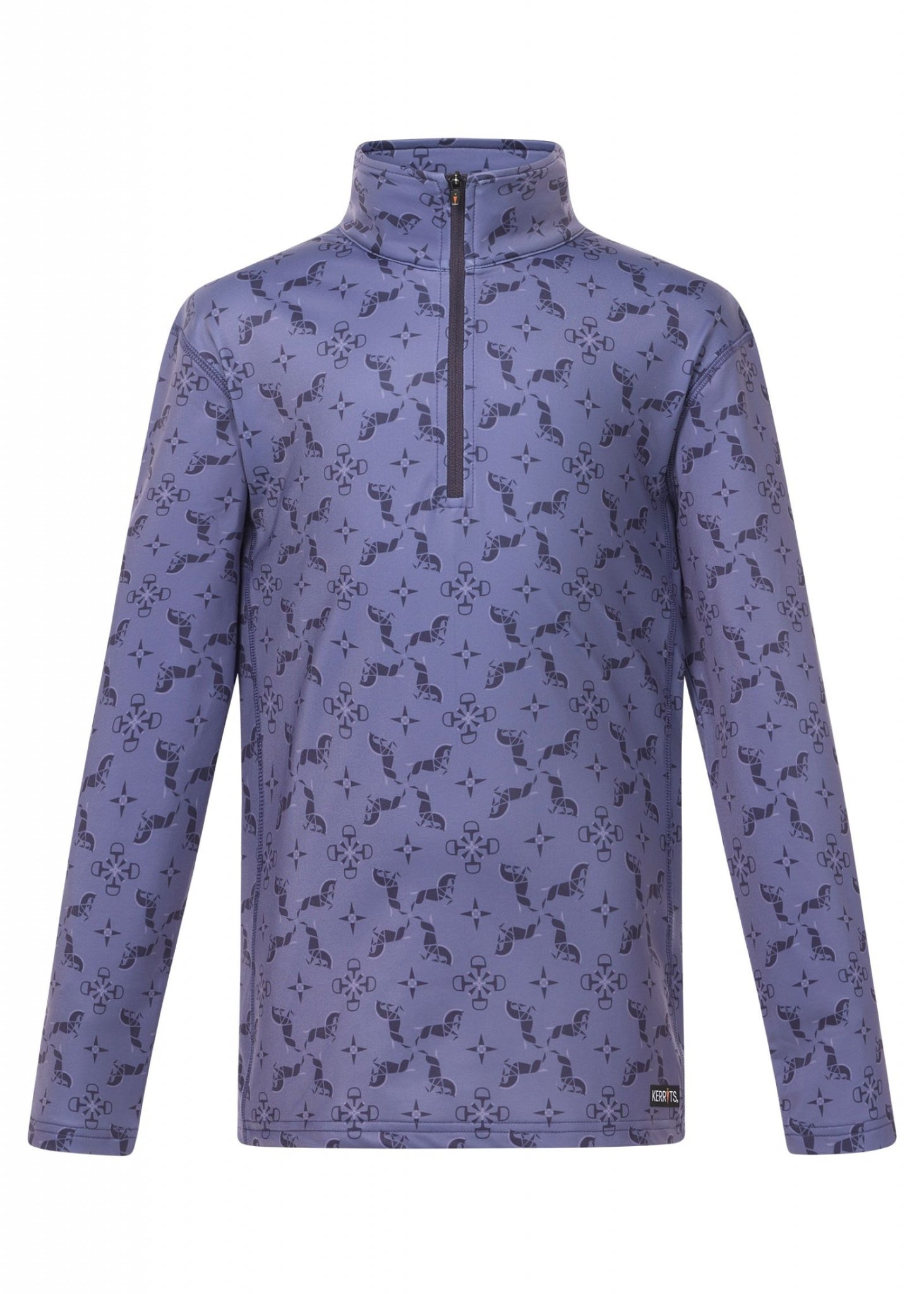 Kerrits Kids 1st Q Zip Flc Tech Top