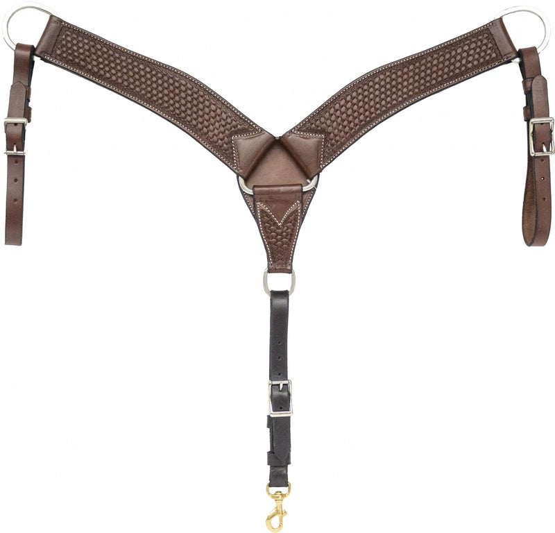 Mustang Roper Leather Breast Collar