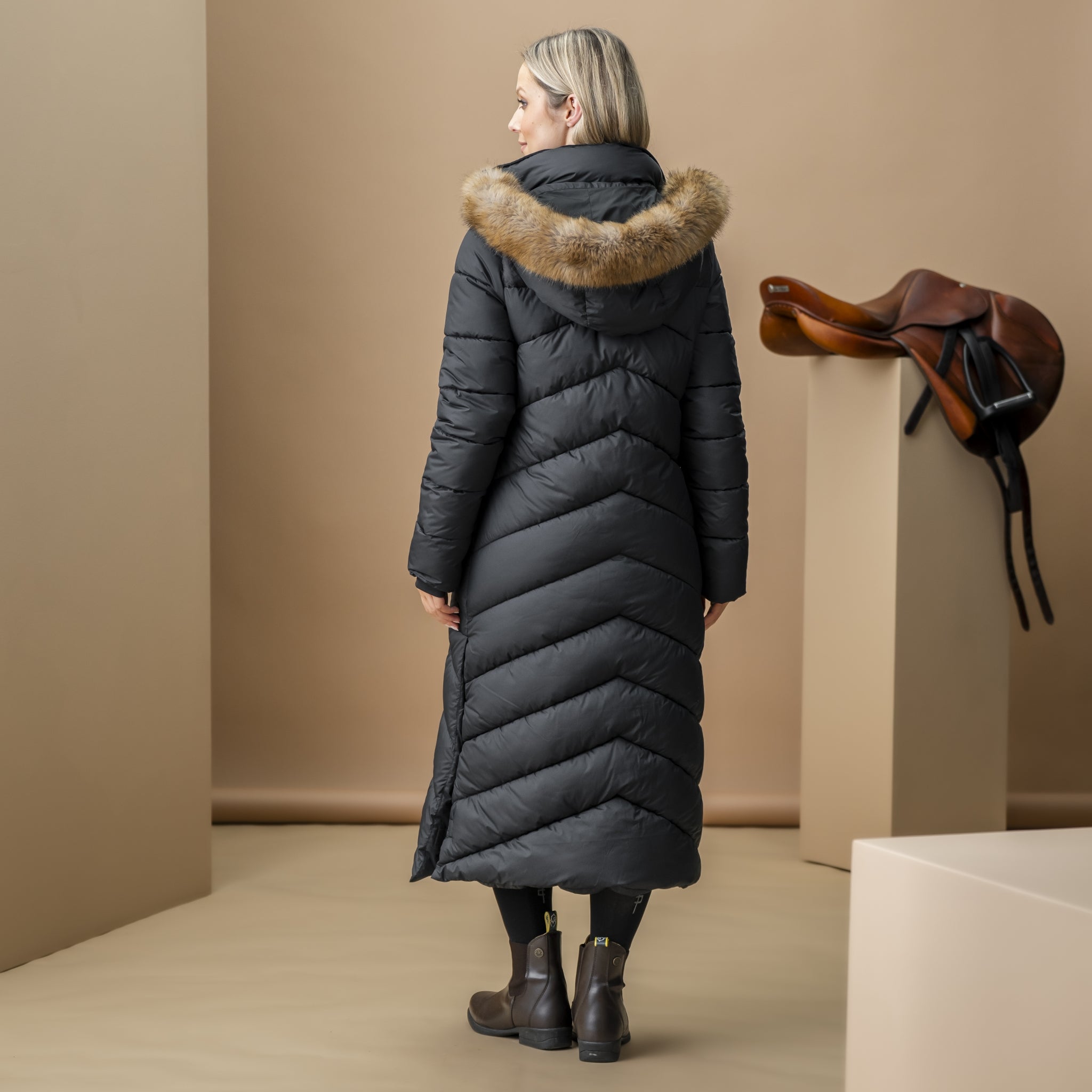 Alessandro Albanese Nivia Ripstop Long Puffer Coat