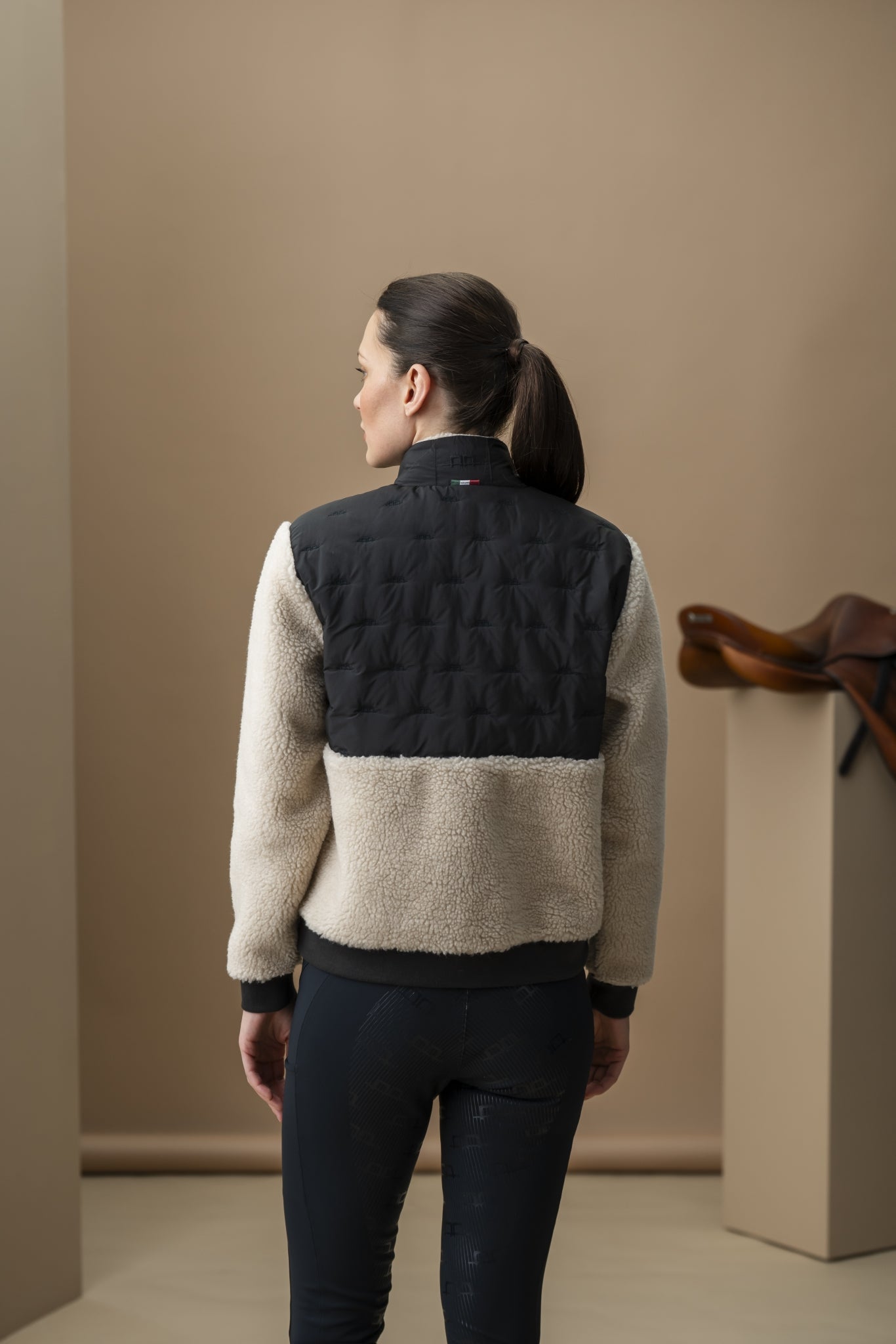 AA Lorenza Zip Through Borg Fleece