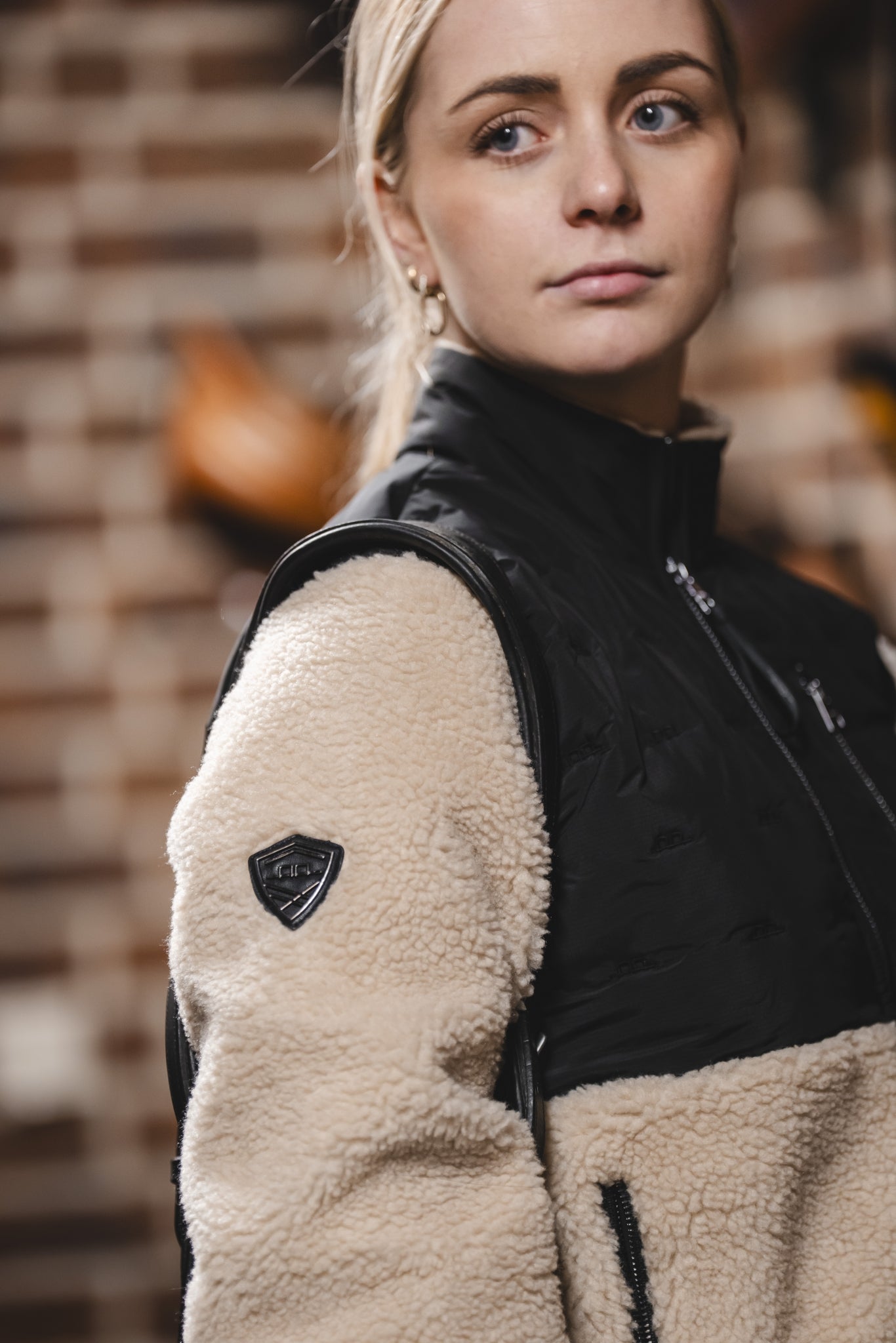 AA Lorenza Zip Through Borg Fleece