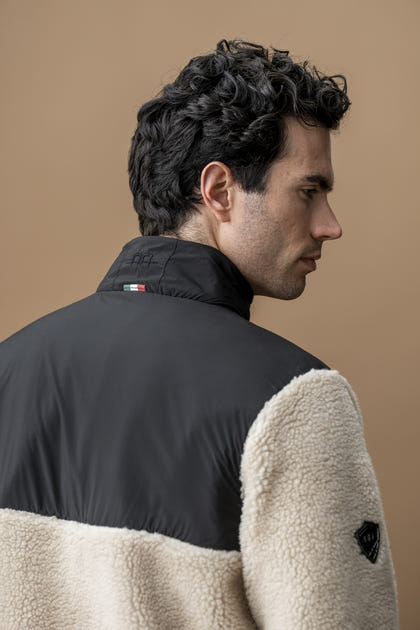 AA Mens Lorenzo Half Zip Borg Fleece