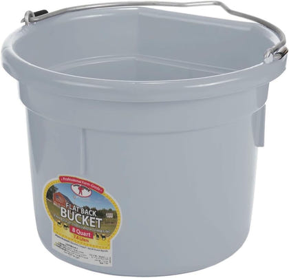 Flatback Bucket For Goats/Sheep/Miniature Horses