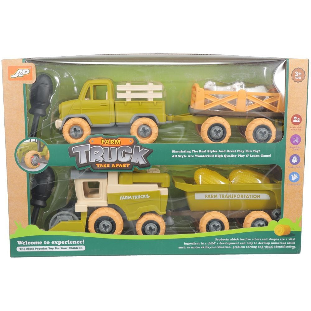 Gift Corral Toy Truck & Combine Set