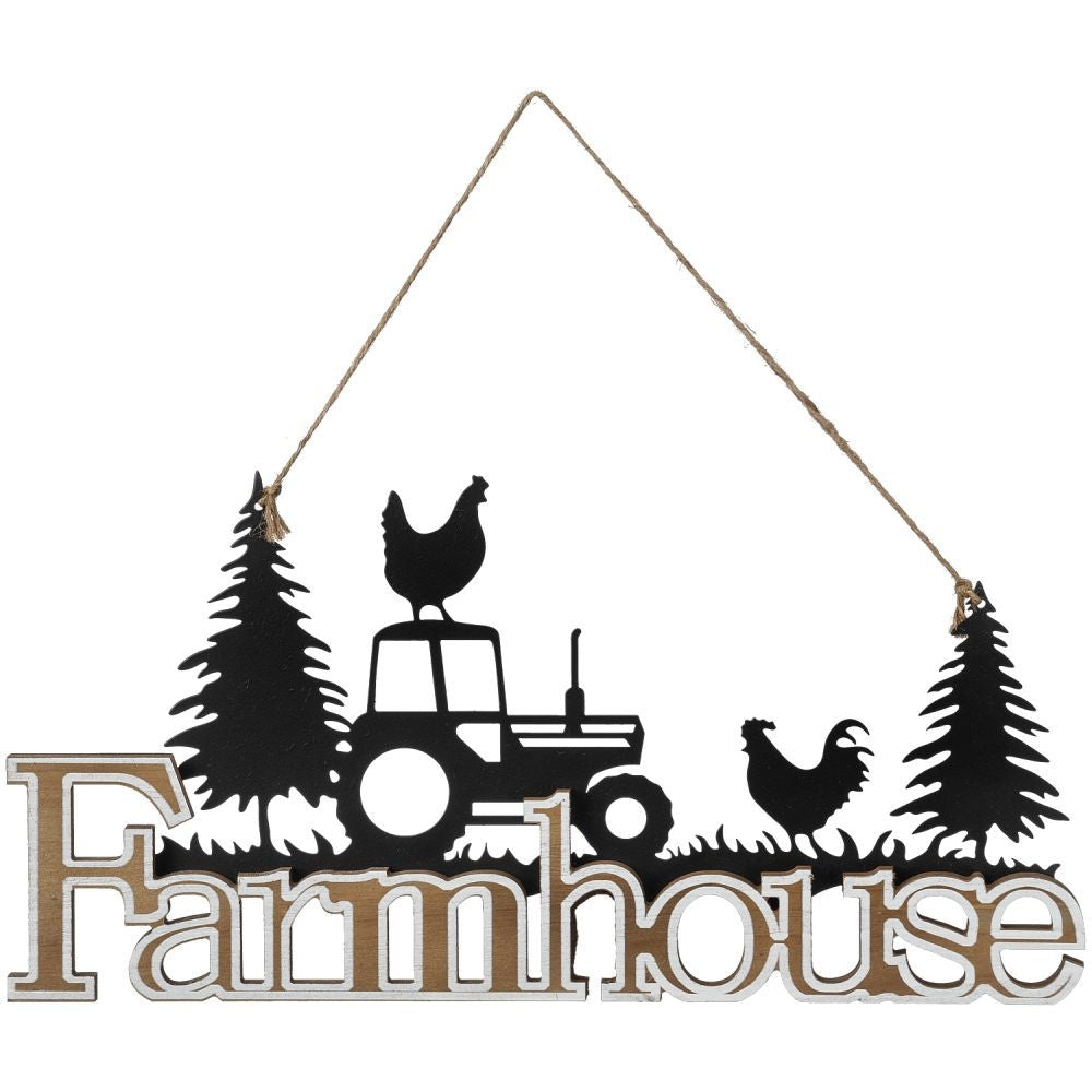 Gift Corral Farmhouse/Tractor Decorative Sign