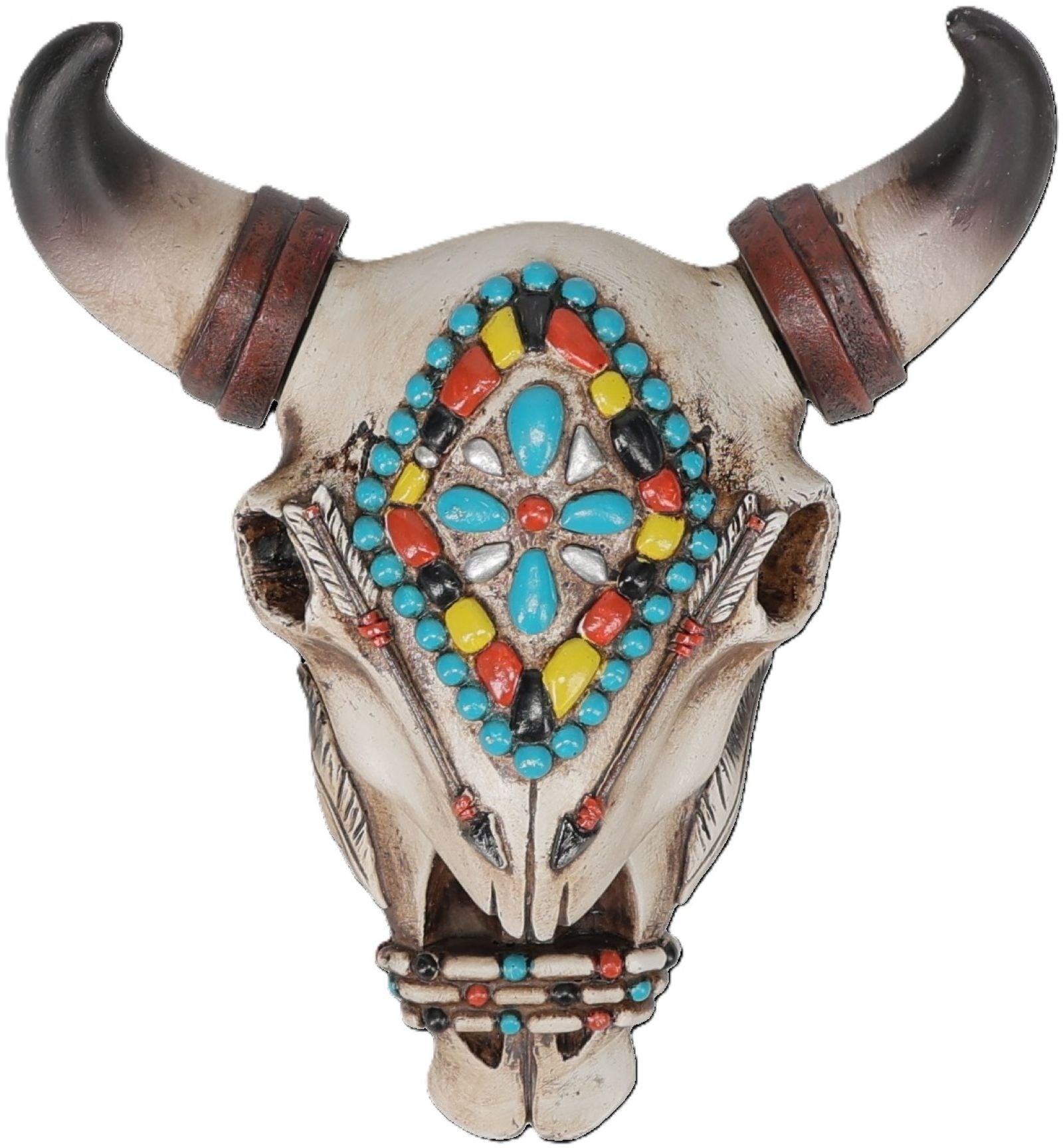 Tough1 Skull and Arrows Trinket Box
