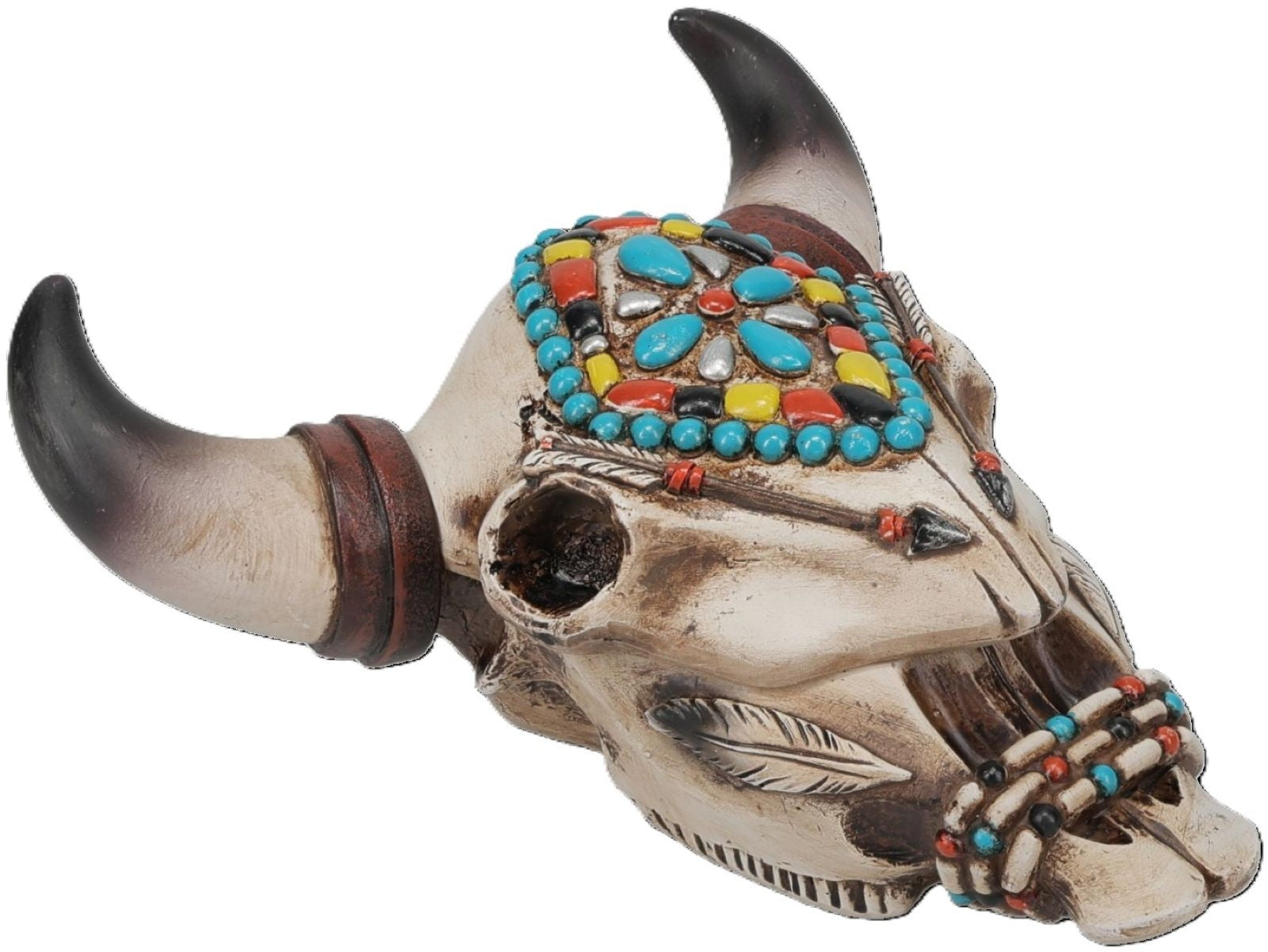 Tough1 Skull and Arrows Trinket Box