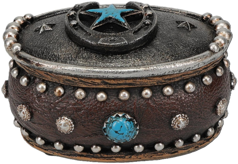Tough1 Horseshoe/Star Trinket Box
