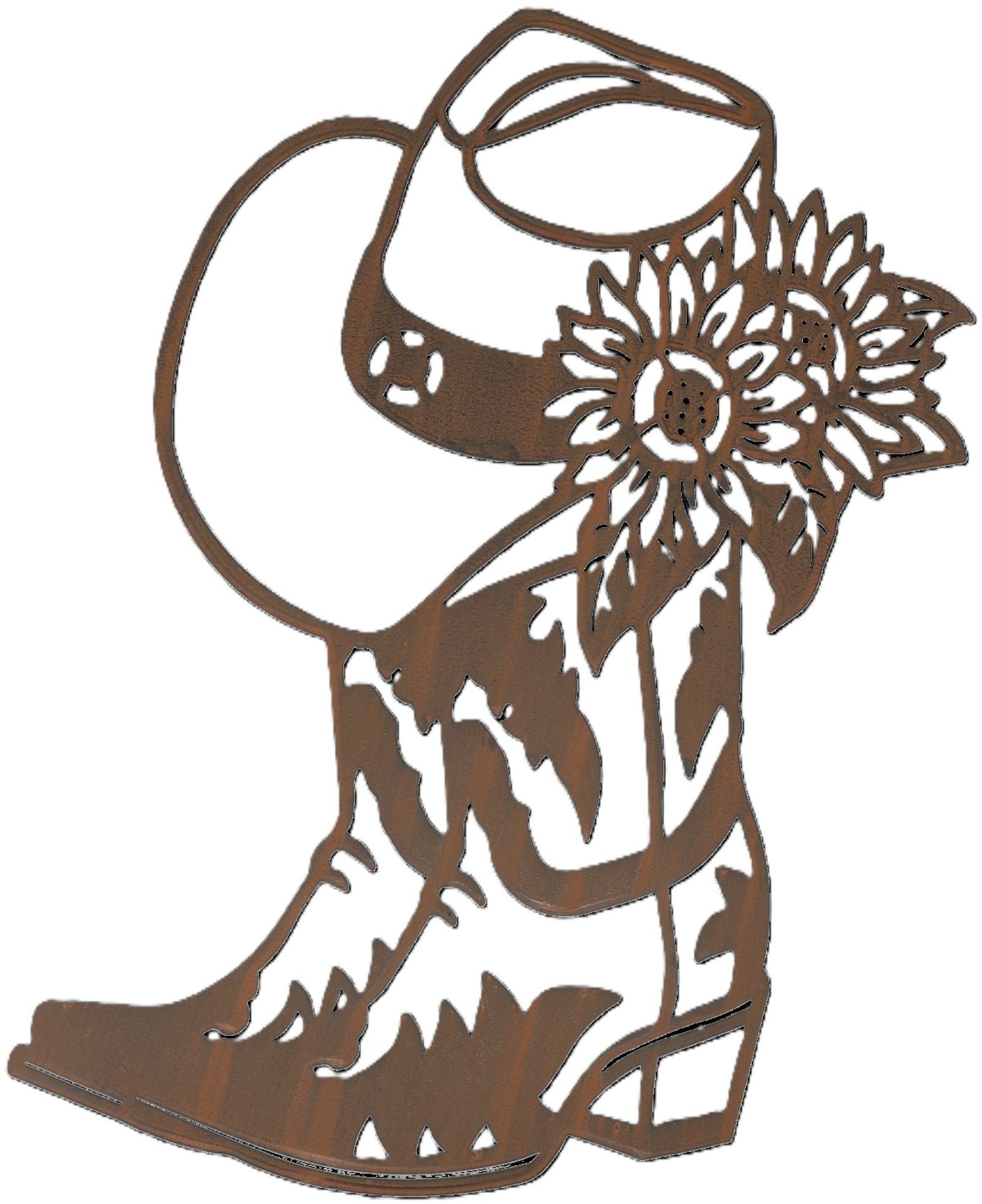 Tough1 Boots/Cowboy Hat Wall Decor