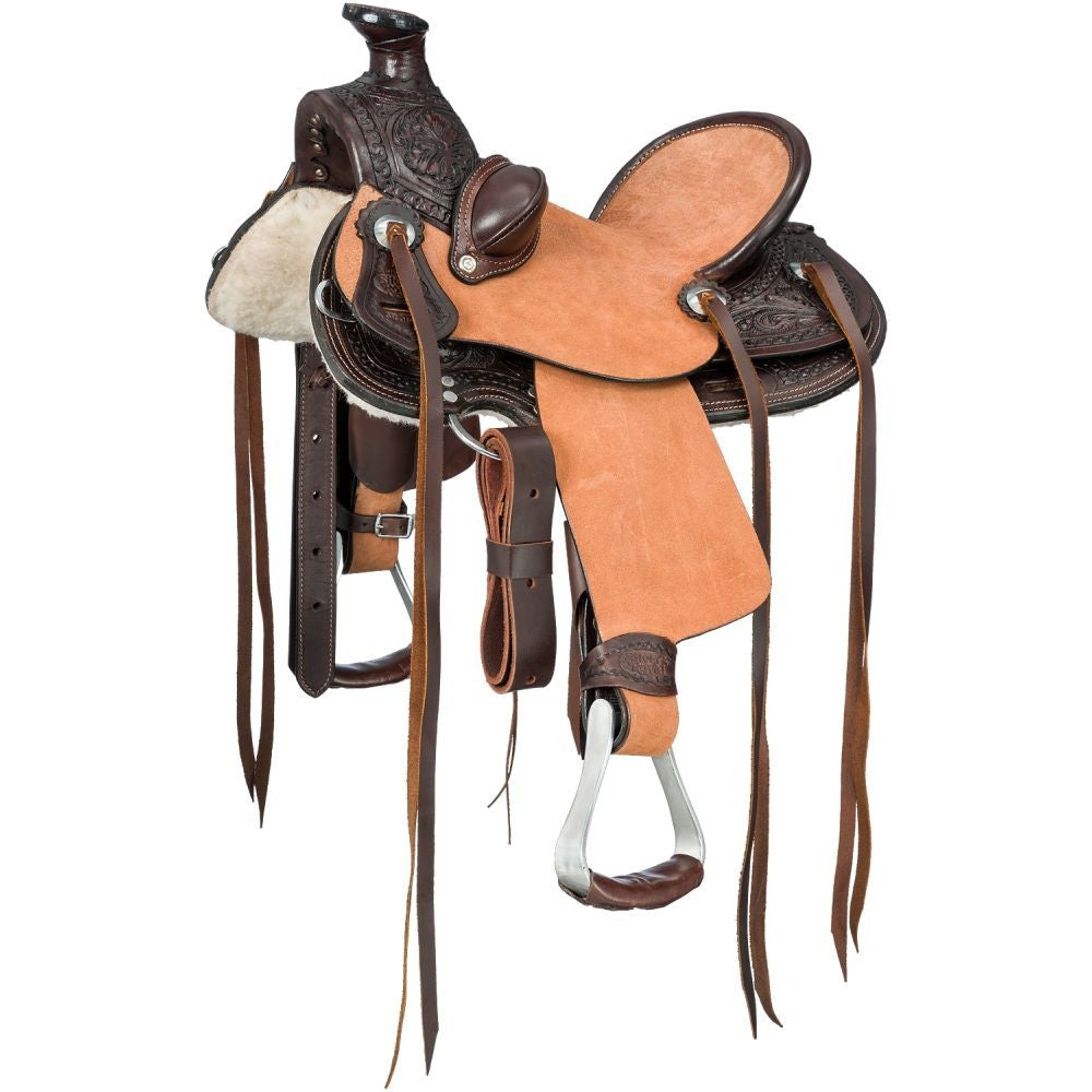Silver Royal Youth Lone Oak Wade Saddle
