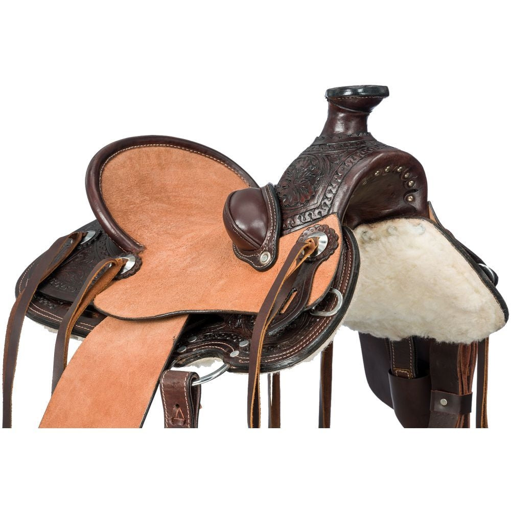 Silver Royal Youth Lone Oak Wade Saddle
