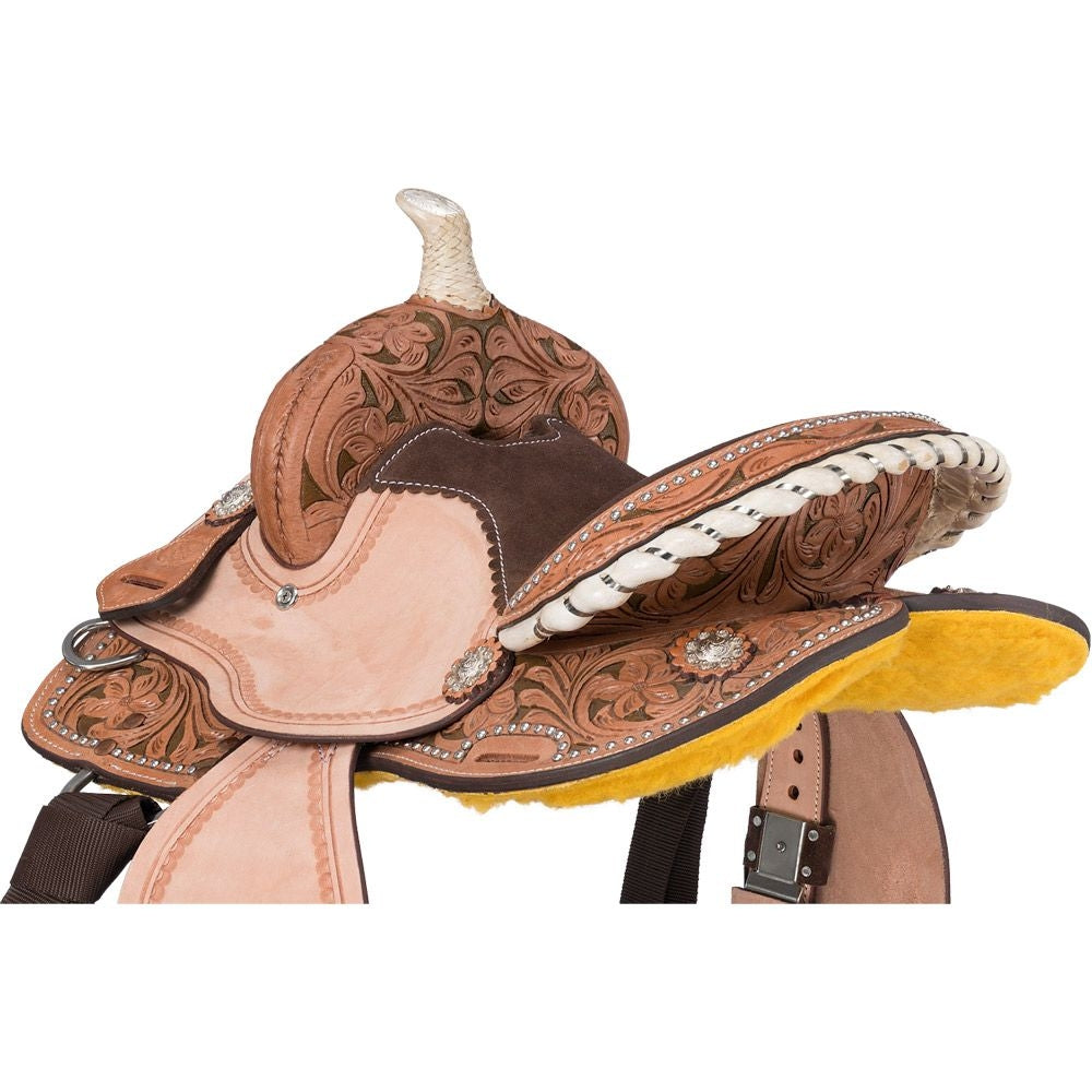 Royal King Pasadena Youth Barrel Saddle