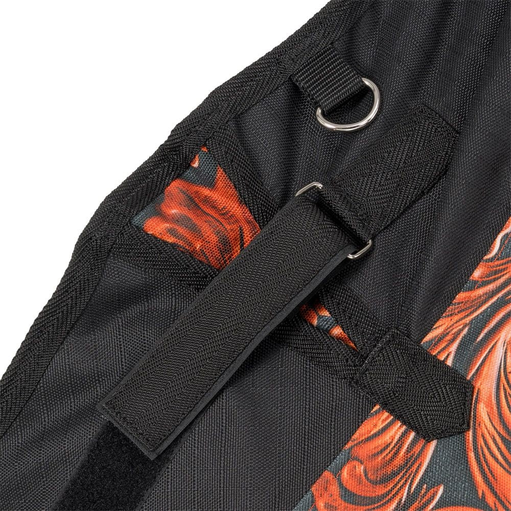 Tough1 1200D Tooled Leather Turnout Sheet with Snuggit