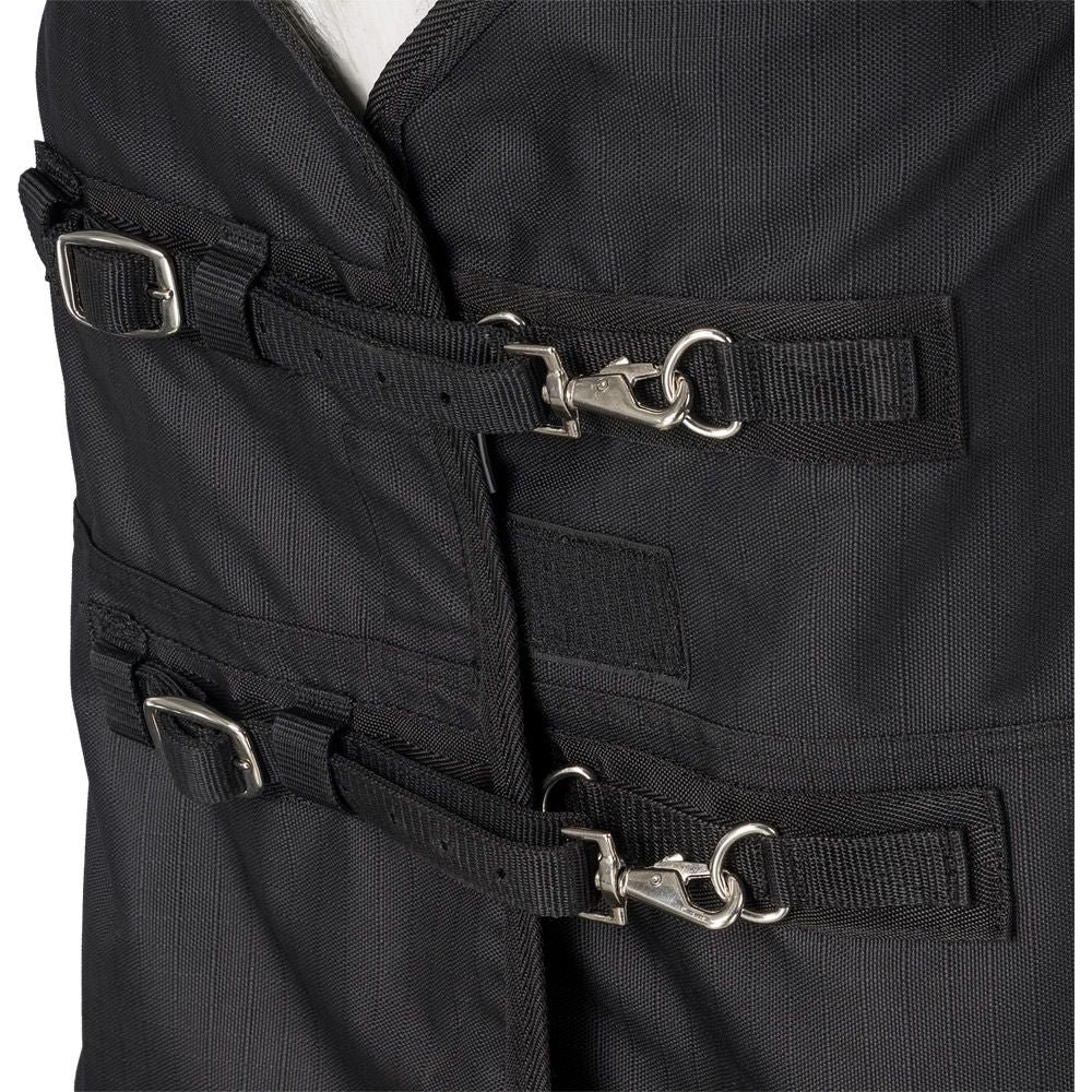Tough1 1200D Tooled Leather Turnout Sheet with Snuggit